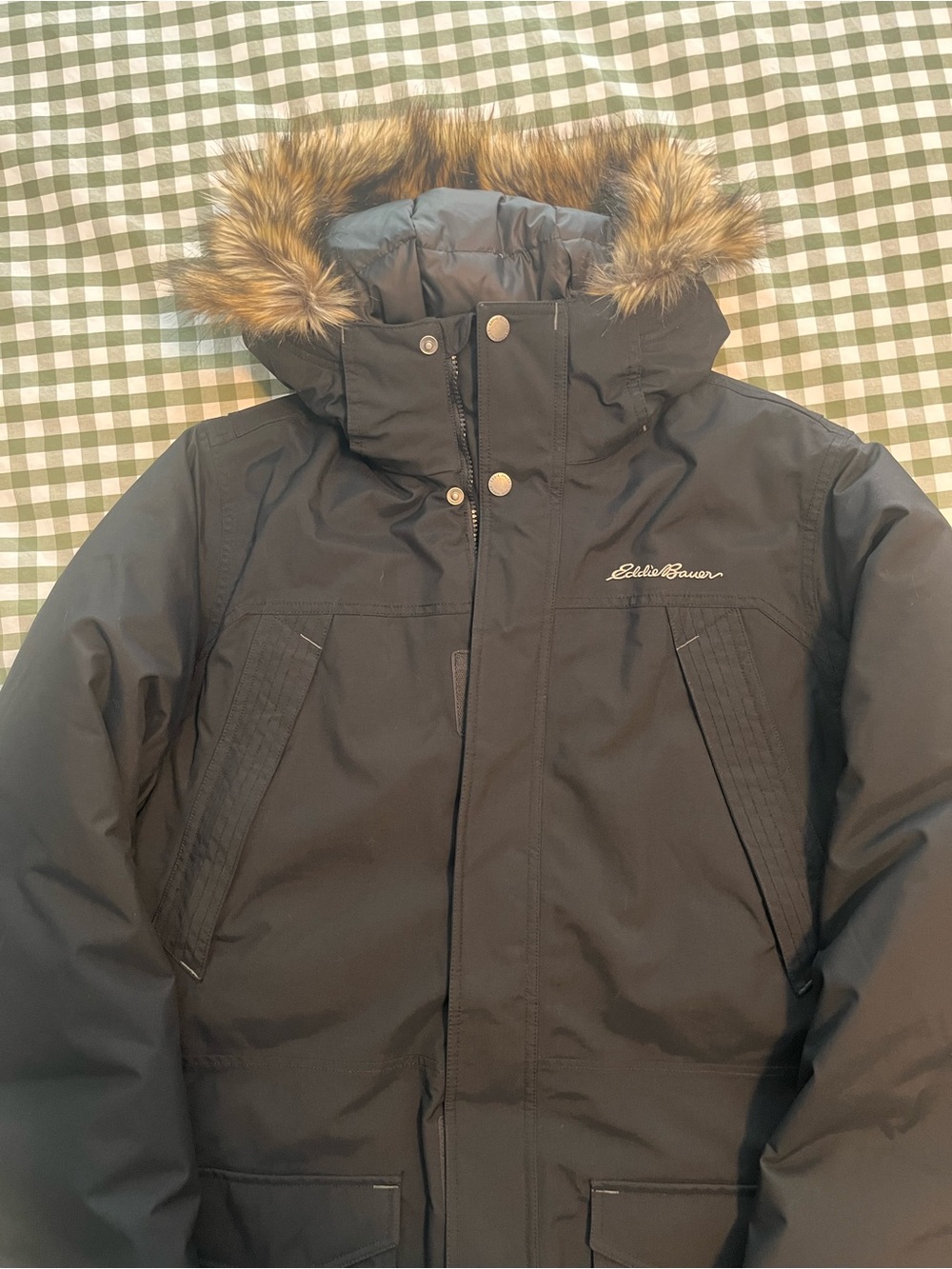 Eddie Bauer WeatherEdge Down Parka TL Like New!